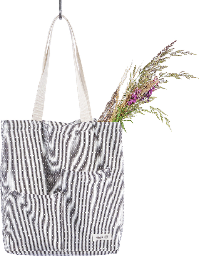 Sac fourre-tout Piqué graphite