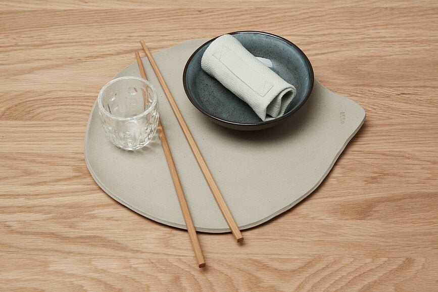 Servilletas Everyday, 20 x 20 cm, beige claro, 4 unidades