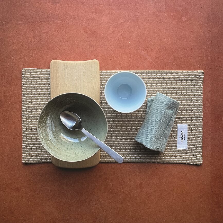 Servilletas Everyday, 20 x 20 cm, beige claro, 4 unidades