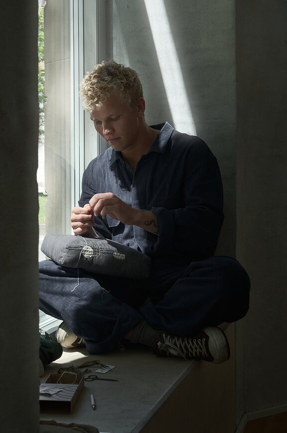 The Organic Company Kit de Réparation de fils, tons terre