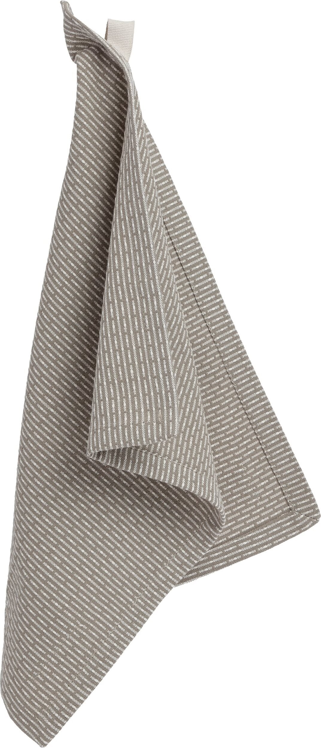 The Organic Company Küchentuch 30 x 35 cm grau-beige