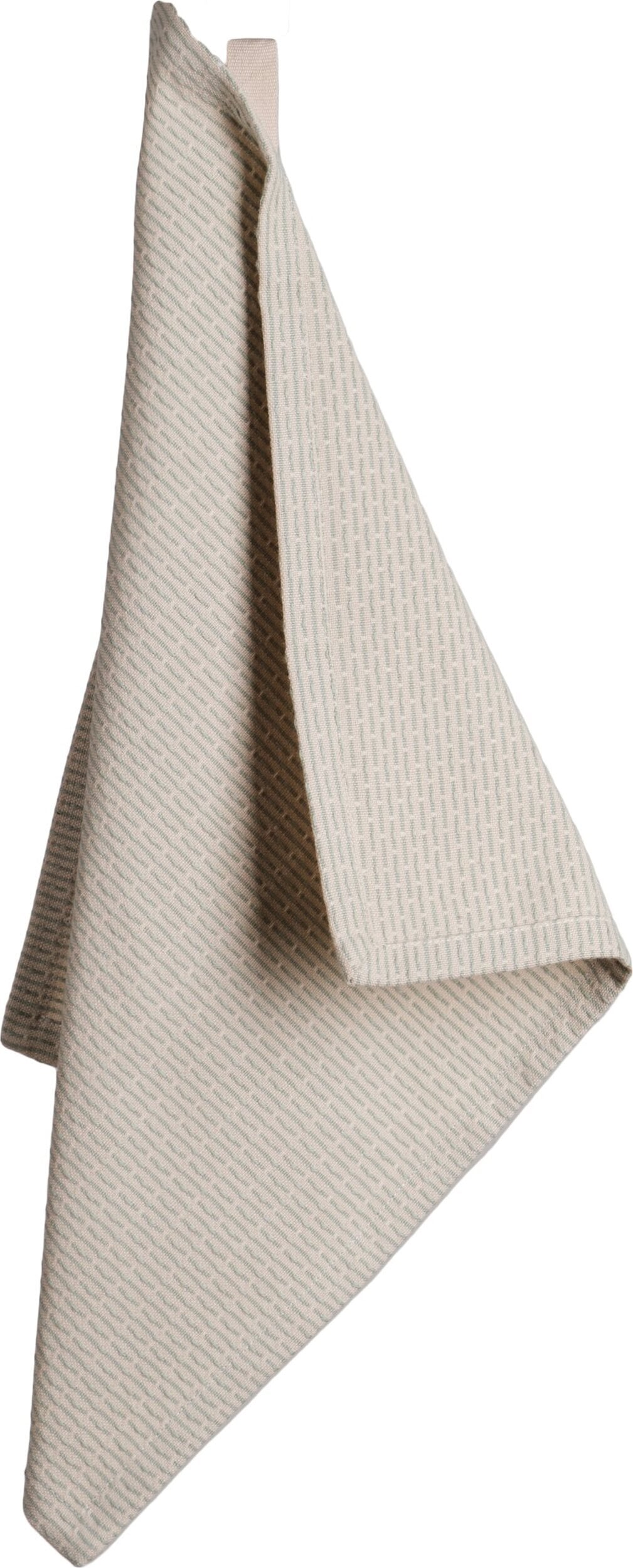 The Organic Company Küchentuch 30 x 35 cm grün-beige