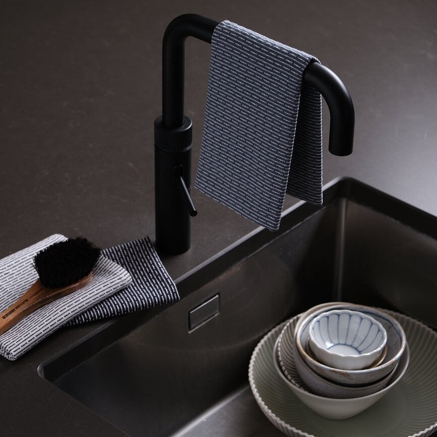 The Organic Company Krpe za posuđe 30 x 35 cm plave 3 kom.