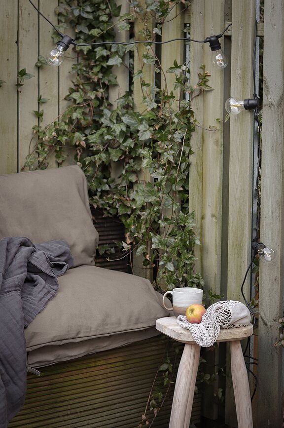 The Organic Company Prostirka za Meditaciju 70 x 200 cm sivo-bež