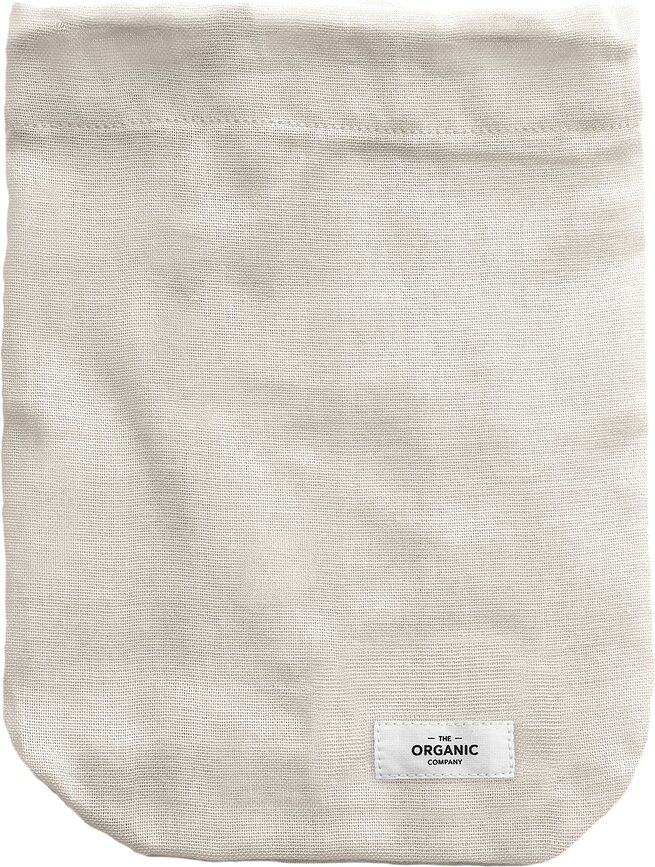 The Organic Company Sac de Rangement pour Légumes ou Fruits, Taille M, beige clair