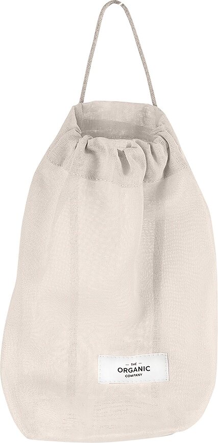 The Organic Company Sac à Provisions réutilisable, Taille S, beige clair