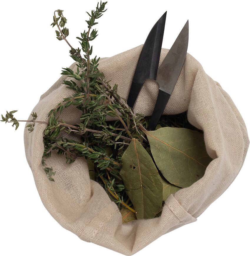 The Organic Company Σακούλα για φρούτα και λαχανικά, S, μπορντό