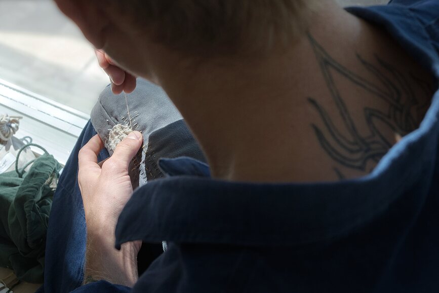 The Organic Company Set za popravilo, zemeljske barve