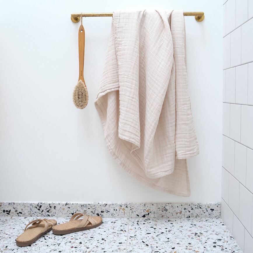 Toalla de baño Fine, 100 x 150 cm, lavanda