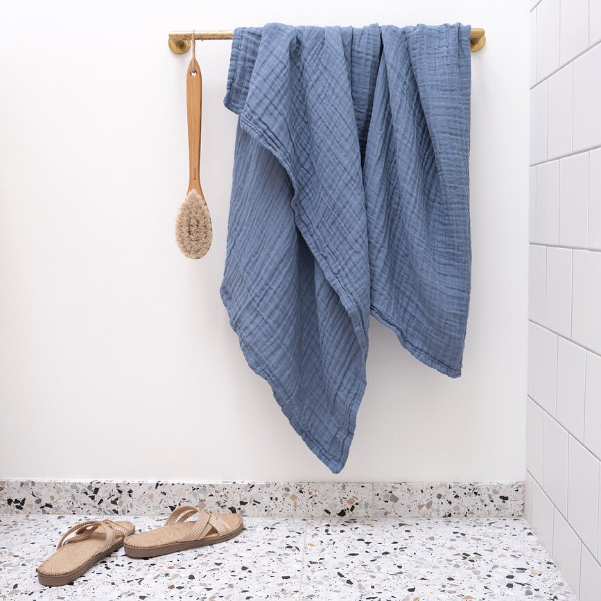 Toalla de baño Fine, 100 x 150 cm, lavanda