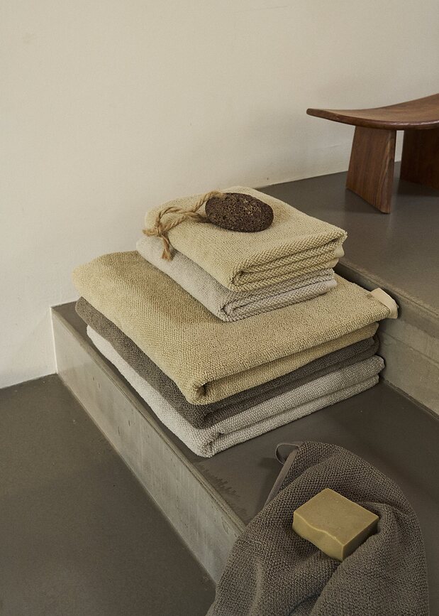 Toalla Mild, 50 x 80 cm, beige claro