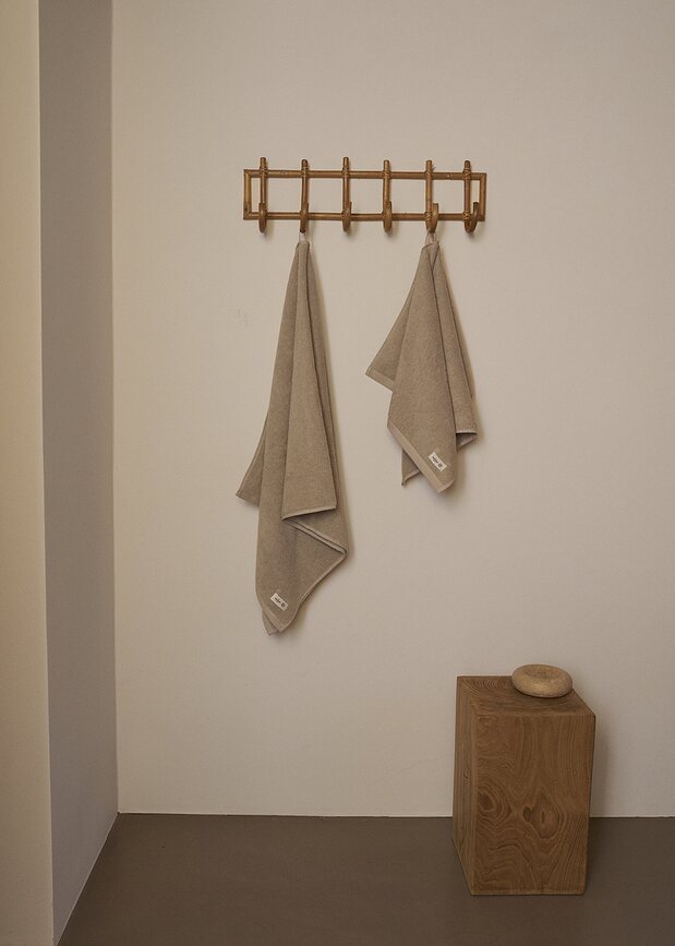 Toalla Mild, 50 x 80 cm, beige claro