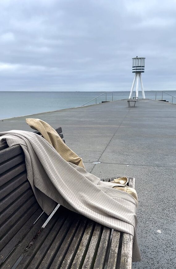 Toalla Wellness, 110 x 165 cm, beige