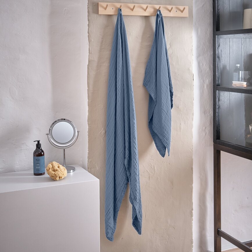 Toallas Fine, gris beige, 2 unidades