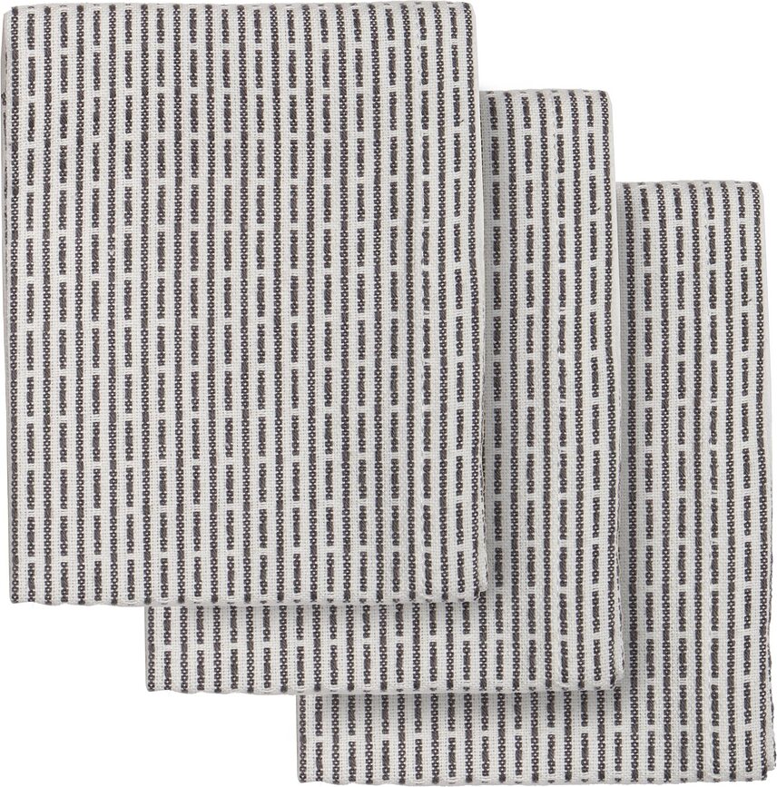 Urban Πετσέτες Κουζίνας, 18 x 35 cm, γκρι, 3 τμχ