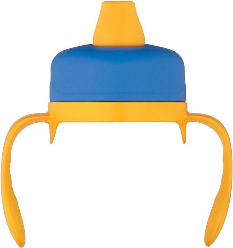 Boquilla de Recambio blanda Foogo, para botella térmica, +6 meses, amarillo y azul