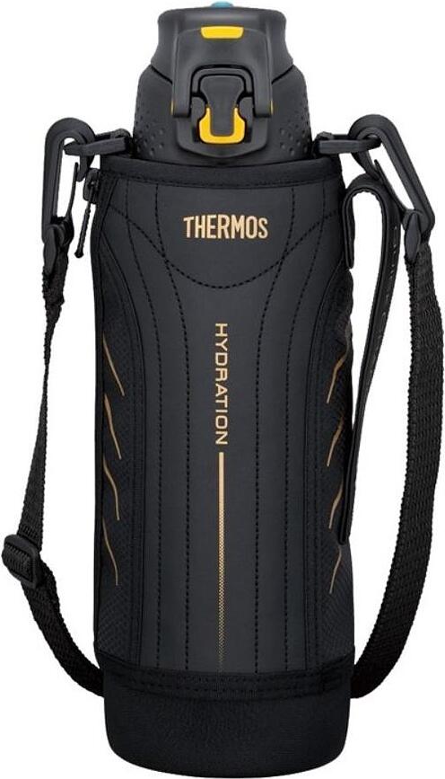 Botella Termo Sport de 1 l, con funda, 2 elementos