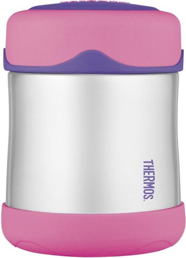 Foogo Termos za hrano za otroke, 290 ml, vijolično-roza