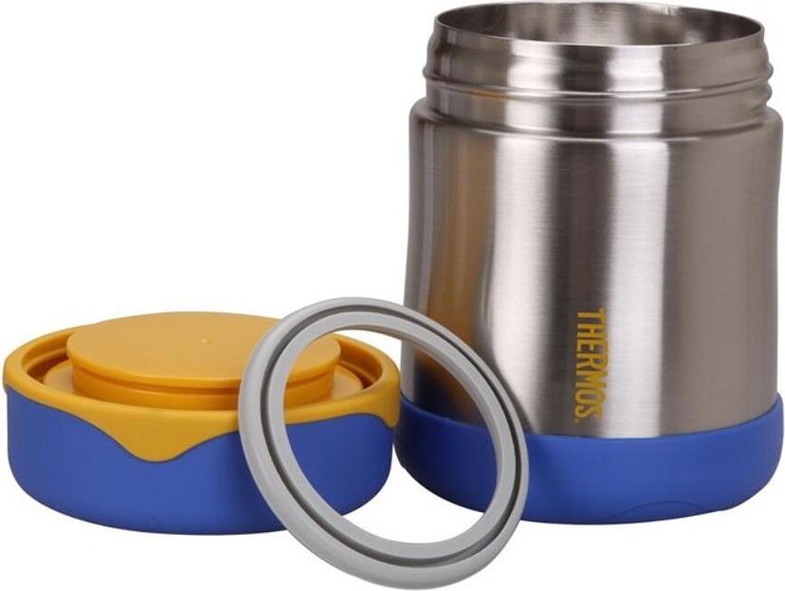 Foogo Termos za hrano za otroke, 290 ml, rumeno-moder