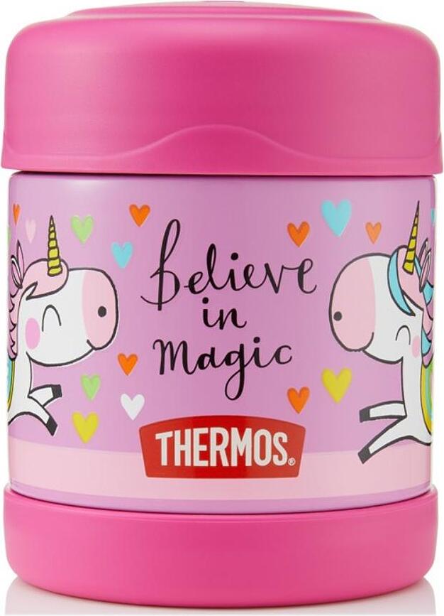 FUNtainer Boîte Repas Isotherme pour enfant, 290 ml, motif licornes