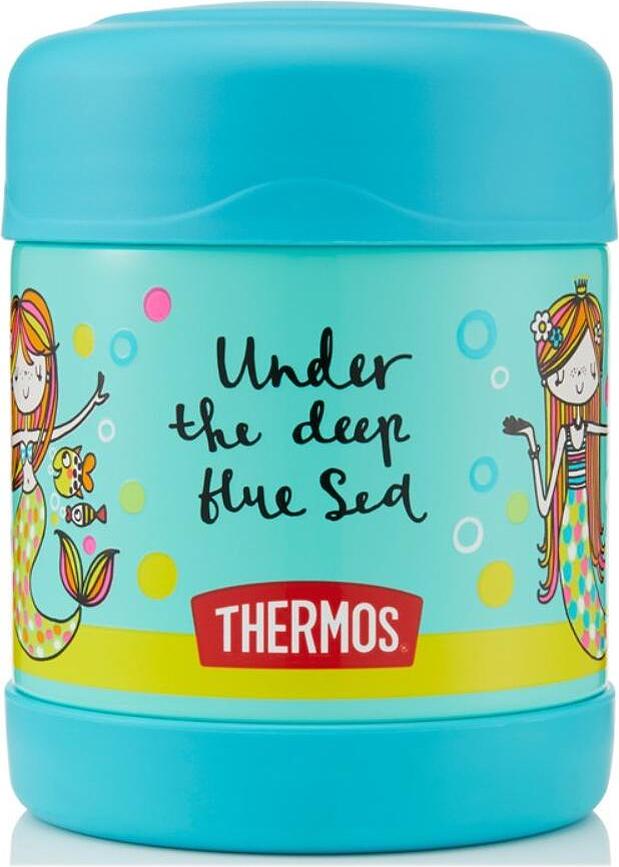 FUNtainer Contenant Alimentaire Isotherme pour enfants, 290 ml, motif sirènes