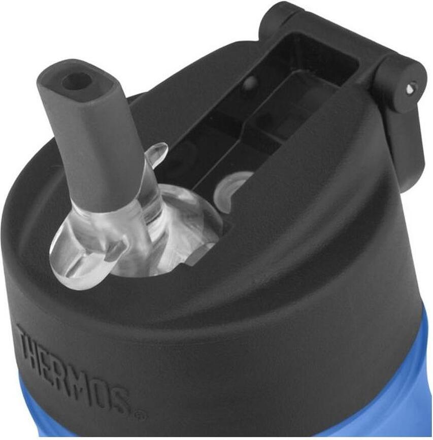 Sport Gourde avec paille, 350 ml, rouge