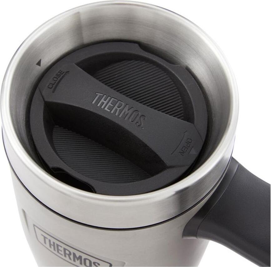 Icon Mug isotherme avec anse, 470 ml, gris foncé