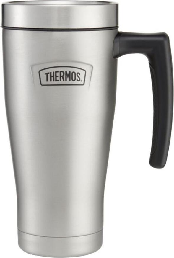 Icon Thermobecher mit Griff 470 ml, silber