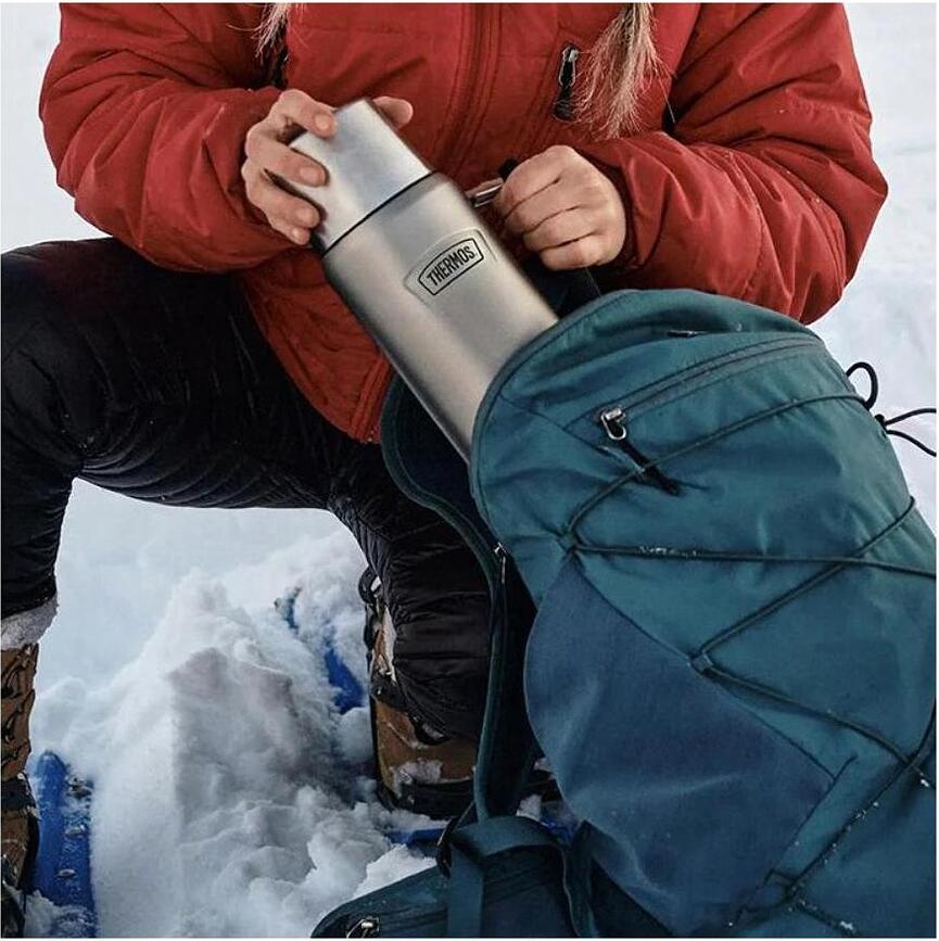 Icon Thermos avec poignée, 1,2 L, argenté