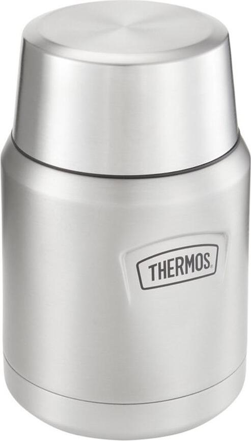 Icon Θερμός Φαγητού με πτυσσόμενο κουτάλι, 470 ml, μπεζ-γκρι, 2 τμχ