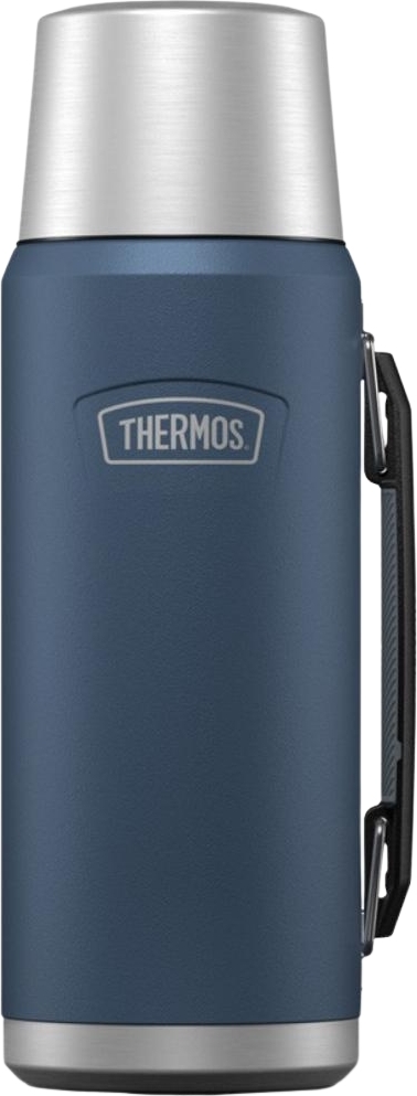 Icon Thermoskanne mit Griff 1,2 l, blau
