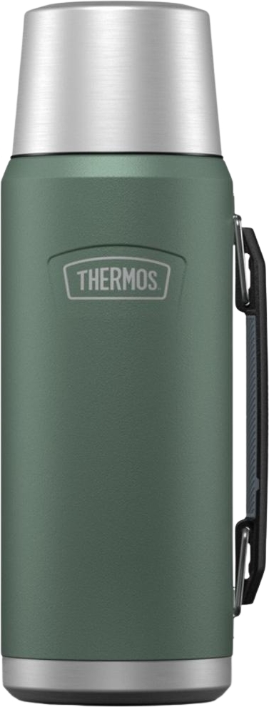 Icon Thermoskanne mit Griff 1,2 l, grün