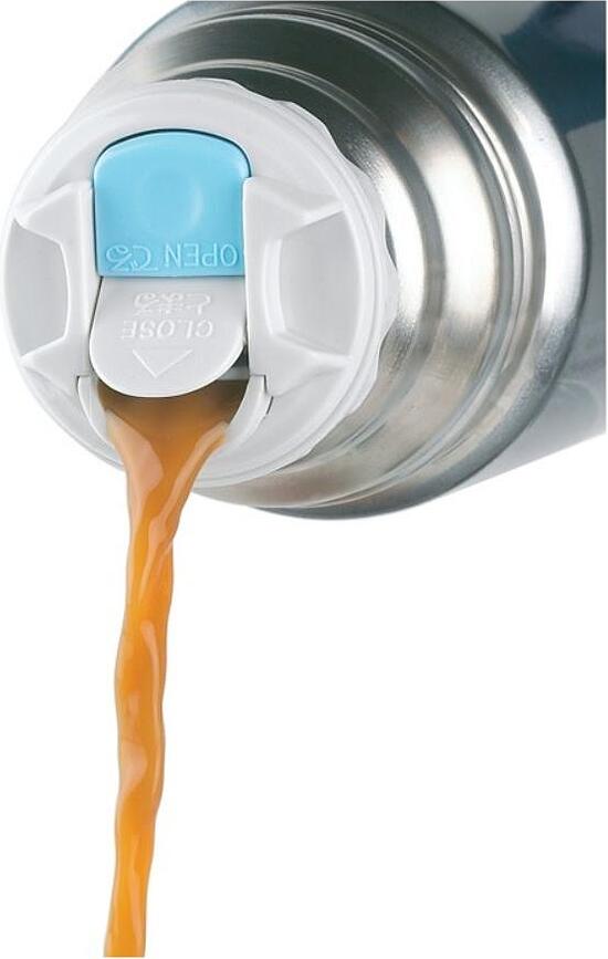 Mountain Θερμός με αυτόματο πώμα, 500 ml, μαύρος