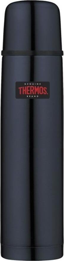 Mountain Thermoskanne mit Druckknopfverschluss 1 l, schwarz