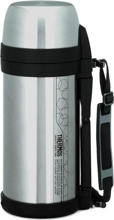 Mountain Thermoskanne mit Griff und 2 Bechern, 2 l