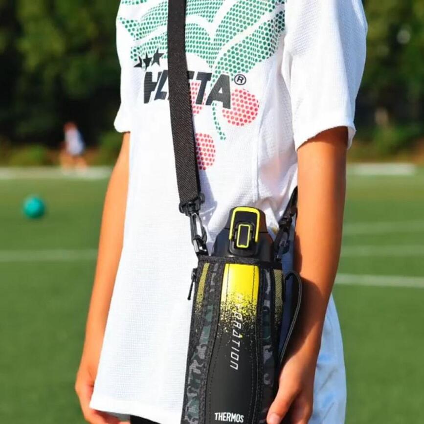 Παγούρι Θερμός αθλητικό με θήκη, 1,5 λ