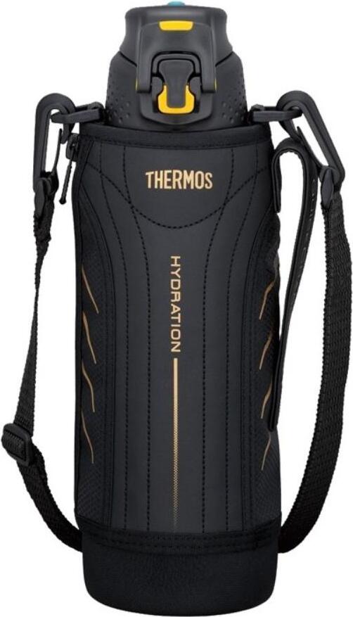 Sport Thermoflasche mit Etui 1 l, 2-teilig