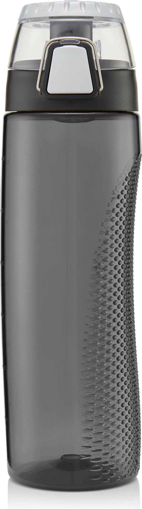 Sport Trinkflasche mit Zähler 710 ml, grau