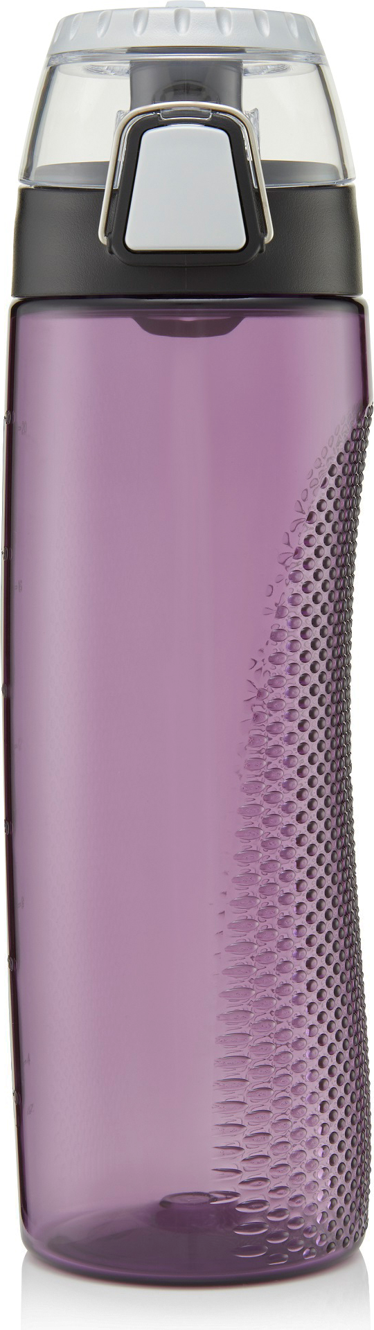 Sport Trinkflasche mit Zähler 710 ml, lila