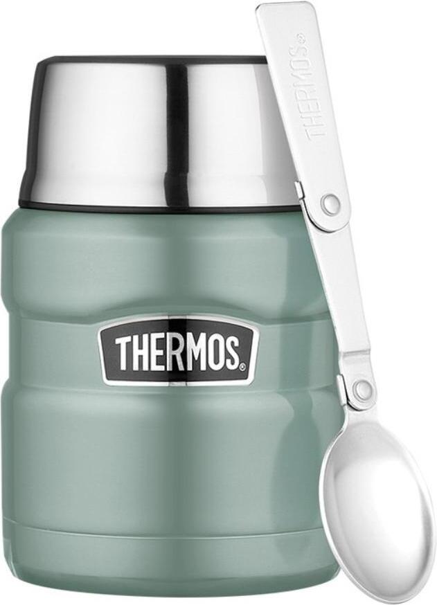 Style Essensbehälter mit Klapplöffel 470 ml, Pastellgrün, 2-tlg.