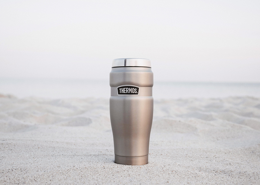 Style Mug Isotherme 470 ml, bleu