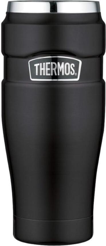 Style Thermobecher 470 ml, mattschwarz