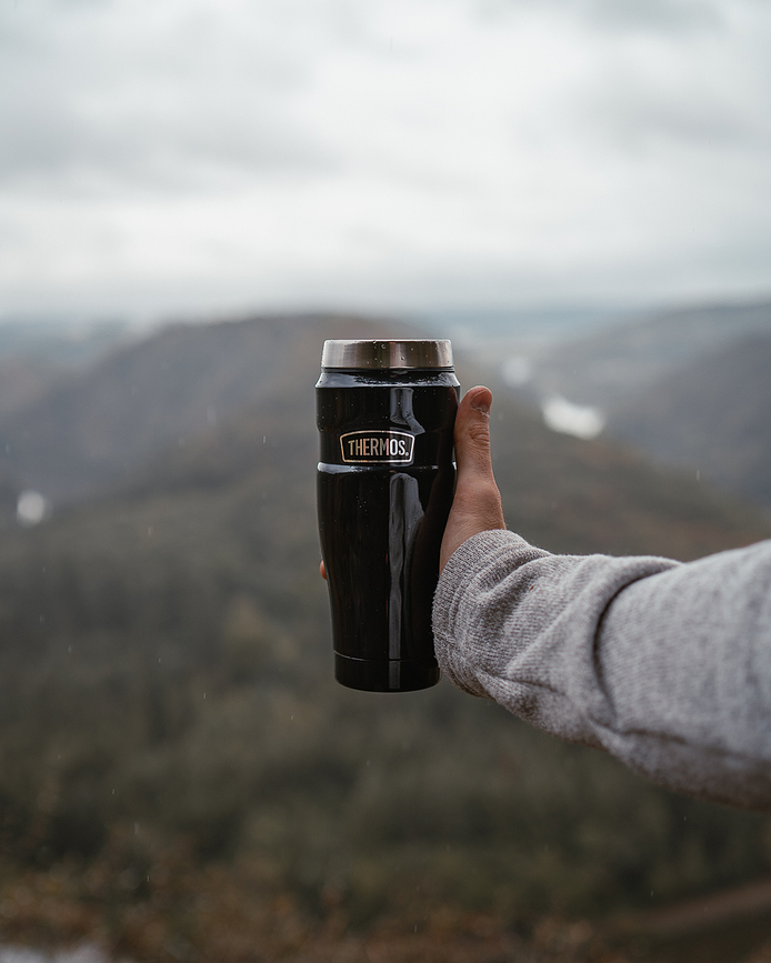 Style Κούπα Θερμός, 470 ml, μπλε