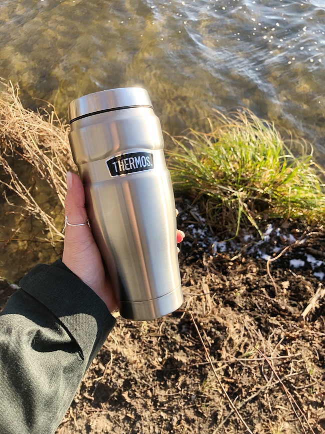 Style Κούπα Θερμός, 470 ml, μπλε