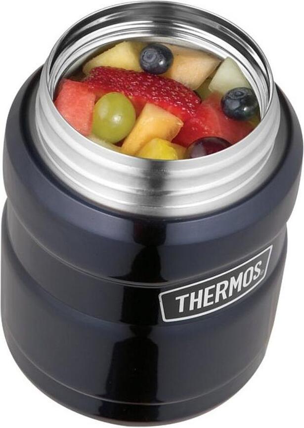 Style Θερμός Φαγητού με πτυσσόμενο κουτάλι, 470 ml, παστέλ πράσινο, Σετ 2 τεμαχίων