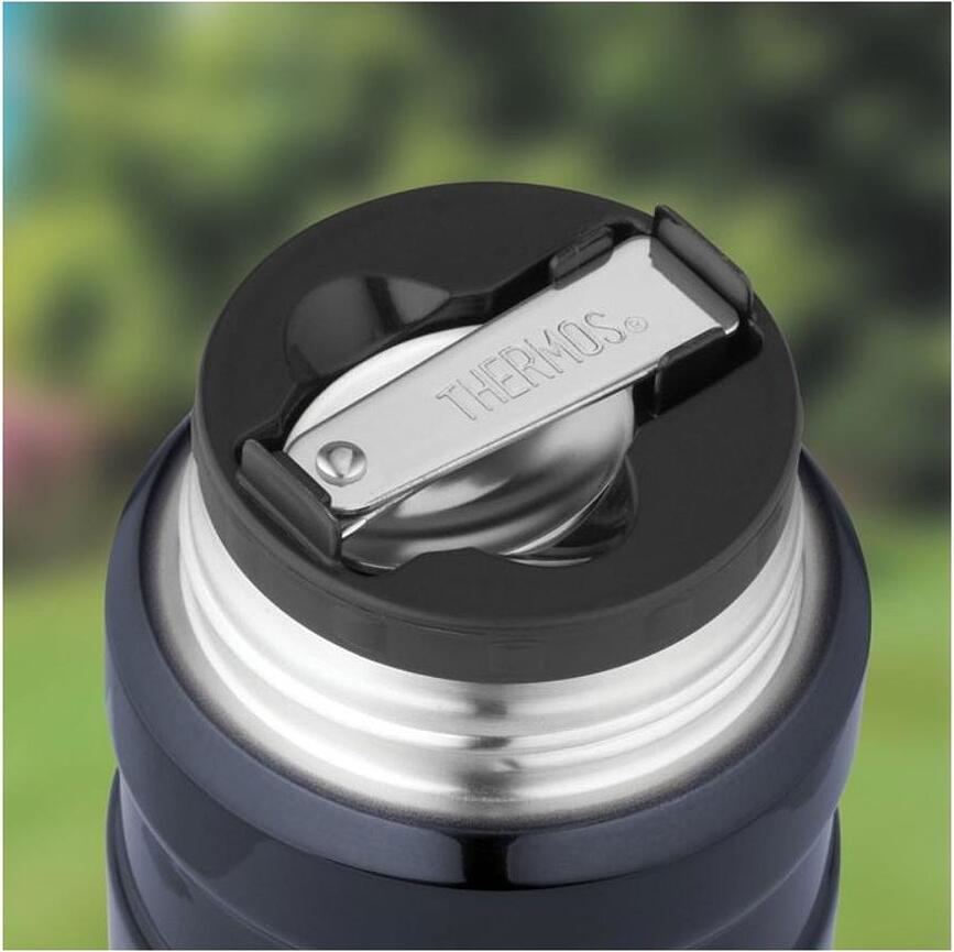 Style Θερμός Φαγητού με πτυσσόμενο κουτάλι, 470 ml, παστέλ πράσινο, Σετ 2 τεμαχίων