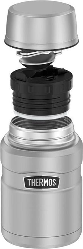 Style Θερμός Φαγητού με πτυσσόμενο κουτάλι, 710 ml, σκούρος πράσινος, 2 τμχ