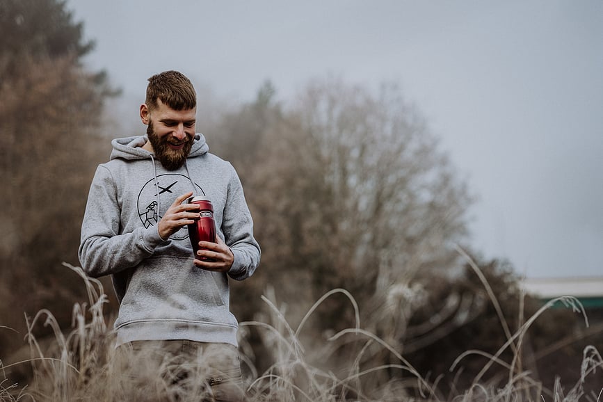 Vaso térmico Style, 470 ml, azul