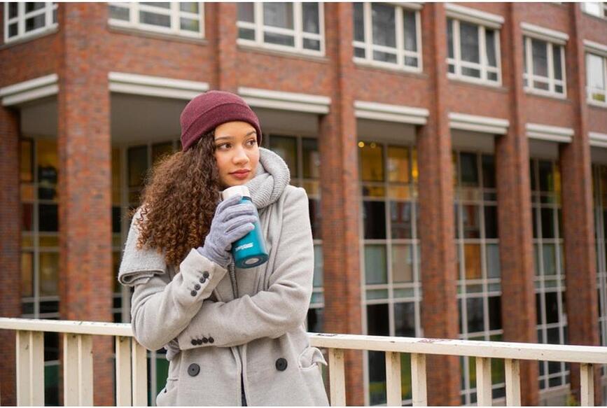 Taza Térmica THERMOcafé, 350 ml, azul