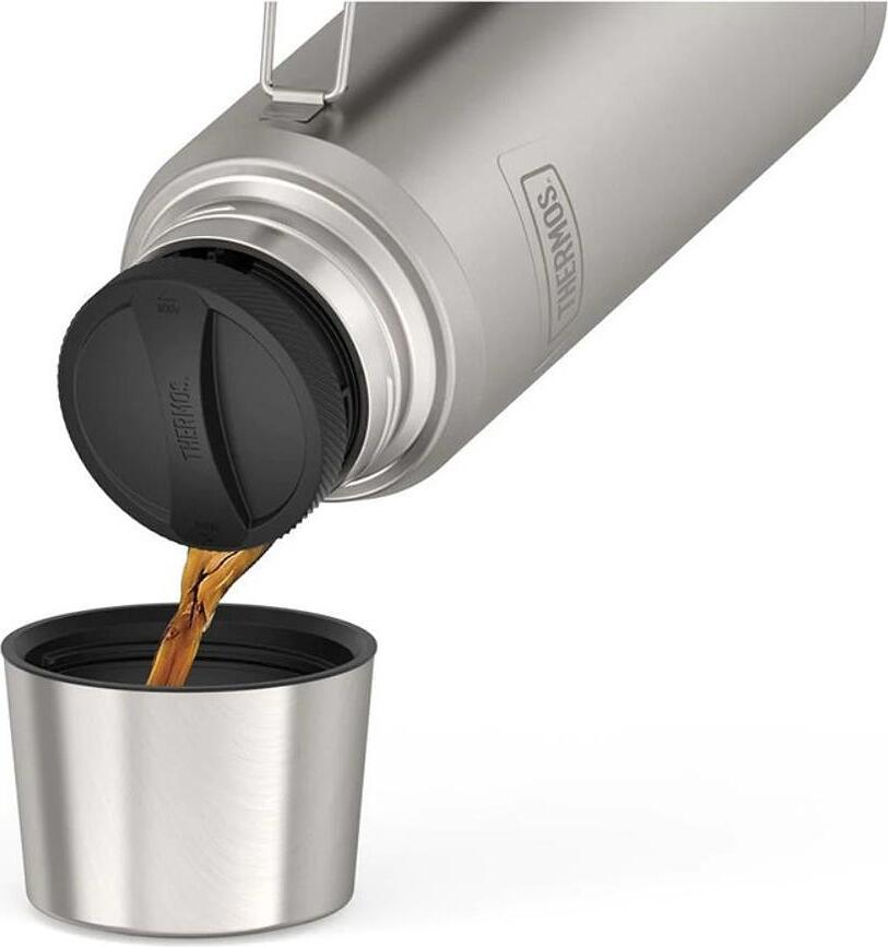 Termo con asa Icon, 1.2 L, plateado